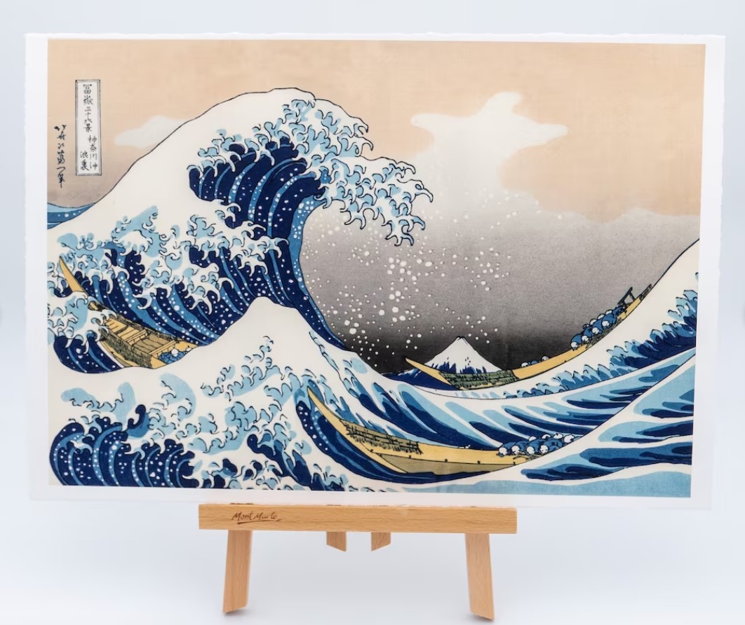 Katsushika Hokusai - La Grande Vague de Kanagawa