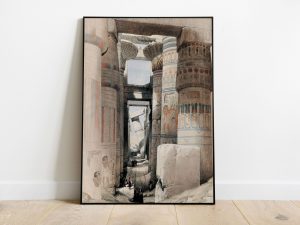 David Roberts (1796-1864) - Egyptian Illustration (Karnak)