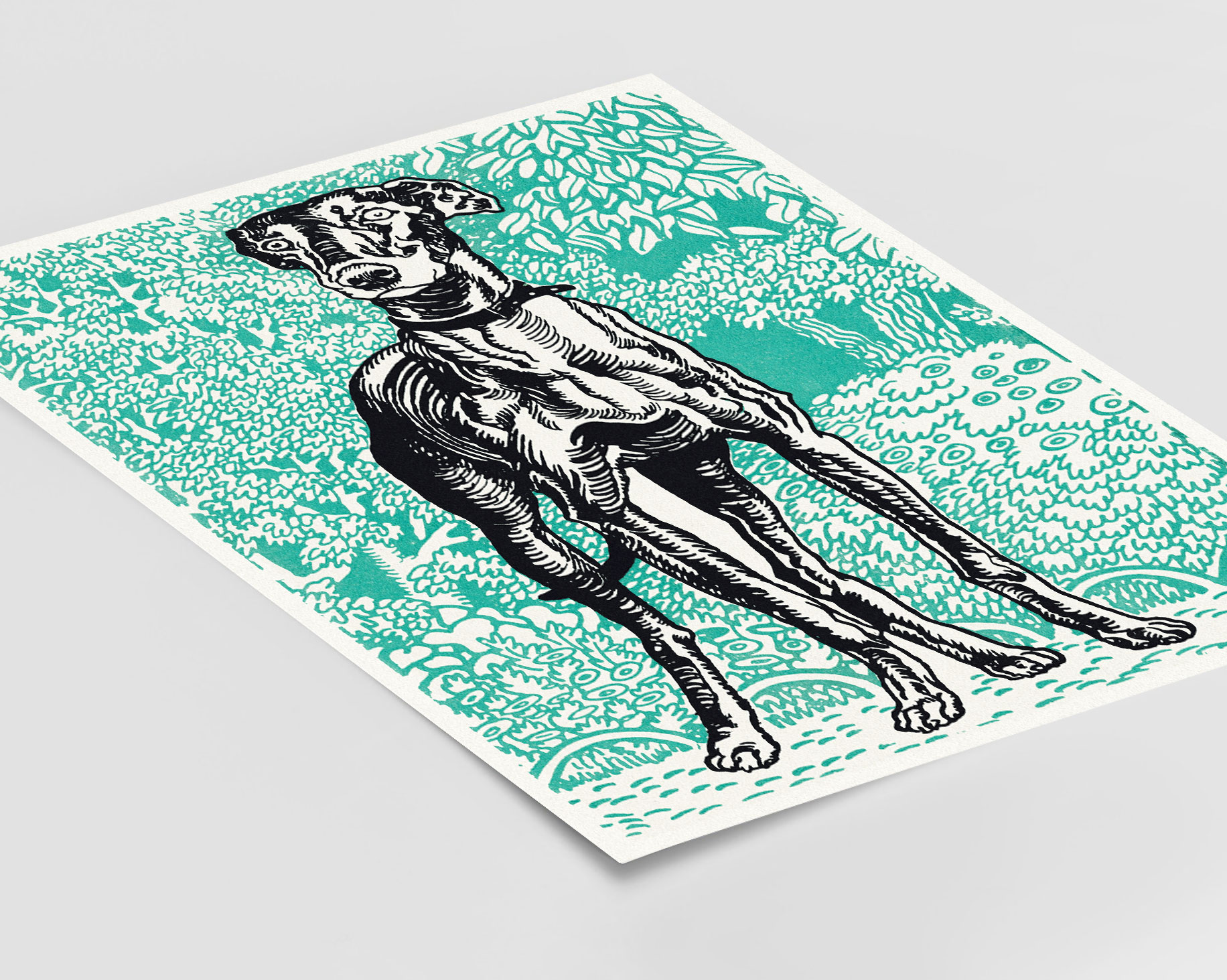 Moriz Jung - Greyhound (1912) – Image 3
