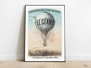 Morriën & Amand - The Monster Balloon (Le Géant) from Nadar. Ascension 11 September 1865